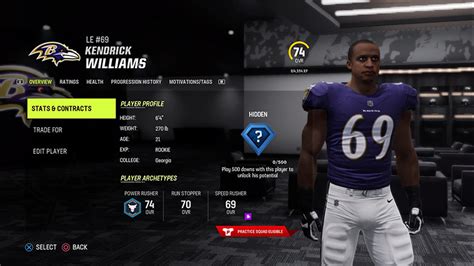 Madden 23 dev traits. The first name on this list is one of the biggest, both in profile and in stature. Evan Neal is a giant and anchors the Alabama offense. Last year, Neal was in charge of protecting Bryce Young, another hot prospect, and did a solid job. Given his high ceiling, Neal could be an excellent piece to build your franchise offensive line around. 