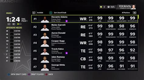 Sep 9, 2022 · THIS WILL BE EVERY FRIDAY IF WE HIT 20K LIKES ON THE VIDEO!Welcome to Full Season Fantasy Draft Franchise Friday where we do Fantasy Drafts in Madden 23! Thi... . 