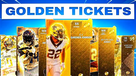 Madden 23 golden tickets. To participate in the Golden ticket program, you need to log into your Madden Ultimate Team. Once you have logged in, you will receive x3 Golden opportunities. You can either get a coin quick sell or be lucky enough to get a Golden Ticket. They have specified the timings and dates for the ticket program in their tweet. 