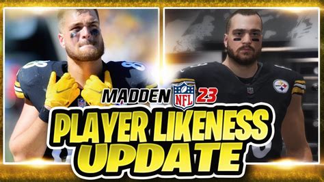 Madden 23 player likeness update. August 2021. Options. EA_Blueberry. Community Manager. @0331RollTide The team is planning to do more likeness throughout the year. We don't have any info to share on what specific players will receive them right now. When likeness updates are done they will be mentioned in the Gridiron Notes/Patches. View in thread. #1. 