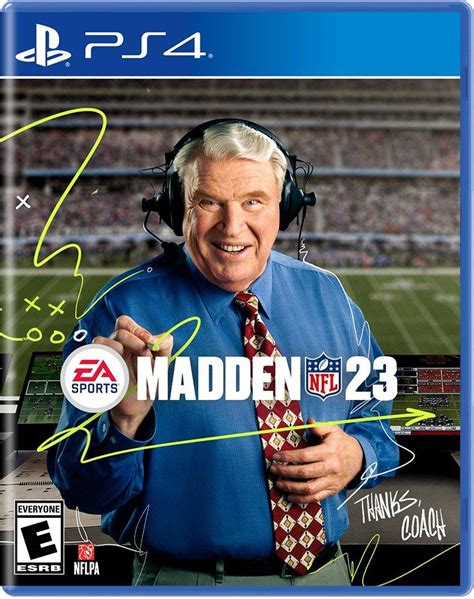 Product details. Headline: Play your way into the history books. EA Sports Madden NFL 23 on PlayStation 4, Xbox One, and PC, features all-new ways to control your impact with every decision. Call the shots in Franchise with free agency and trade logic updates, play your way into the history books in Face of the Franchise: The League, and ....