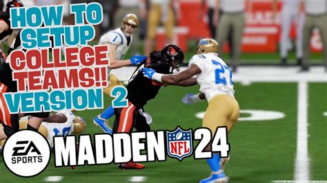 Madden 24 College Football Mod!! | My YT Channel: @GenNowGamer . Other ... This CFBM for Madden 24 is GREAT! Reply reply Dangerous-Low-6681 ... I'm having fun with it so far, it's a good substitute until EA launches the new college Football game next year! 👍👍