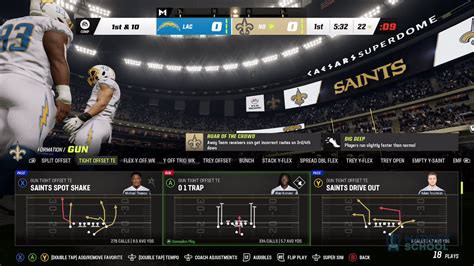 Madden best offensive playbook. The first 500 Madden Points will be available August 18, 2023 – August 31, 2023. Each subsequent monthly Madden Points drop will be available beginning the first of that month and ending on the last day of that month. Requires an active EA Play Pro subscription and monthly login to Madden NFL 24 prior to the last day of each month to receive ... 
