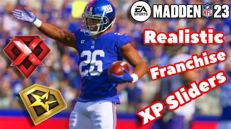 Madden franchise sliders. This is a discussion on Jarodd21s Madden 15 All-Madden Sliders within the Madden NFL Football Sliders forums. ... Remember to test these sliders in Connected Franchise only. Sliders play out different in Play Now. Play at least 3-4 games to get a good sample size in order to see how the sliders are playing out. One game isn't a good … 