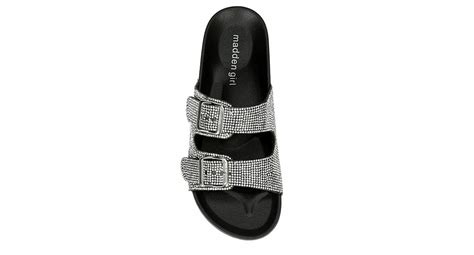 Madden girl womens teddy footbed slide sandal - black. Buy Madden Girl Women's Teddy-R Slide Sandal, Black Multi, 10 and other Slides at Amazon.com. Our wide selection is eligible for free shipping and free returns. ... Madden Girl Women's Teddy-R Slide Sandal, Black Multi, 10 . 4.4 4.4 out of 5 stars 23 ratings. Size Chart . US Sandal size. ... ANNA Glory Women's Slide Sandals Cork … 