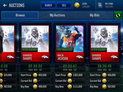 Madden mobile 24 auction house. Download the Madden NFL mobile app and experience the best of the NFL today. MADDEN NFL MOBILE FEATURES. AUTHENTIC NFL FOOTBALL EXPERIENCE. - Live Service events let you participate alongside the biggest moments of the real-world NFL season. - From NFL Draft to kickoff weekend - experience NFL events and control your destiny. 
