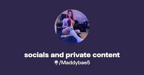💦 +18 Maddybae5 Onlyfans Leak