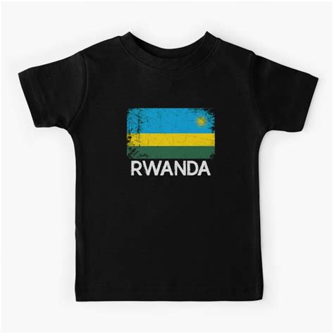 Made In Rwanda T-Shirts for Sale Redbubble