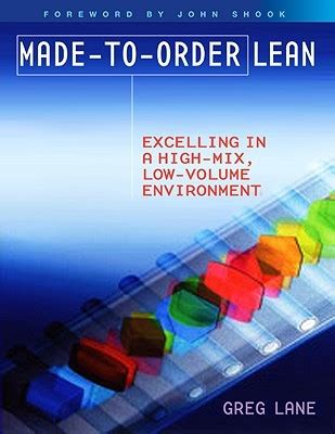 Read Madetoorder Lean Excelling In A Highmix Lowvolume Environment By Greg Lane
