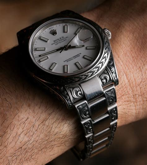 MadeWorn American Hand-Engraved Rolex Watches …