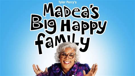 Released April 22nd, 2011, 'Madea's Big Happy Family' stars Tyler Perry, Loretta Devine, Shad Moss, Cassi Davis The PG-13 movie has a runtime of about 1 hr 46 min, and received a user score of 69 .... 