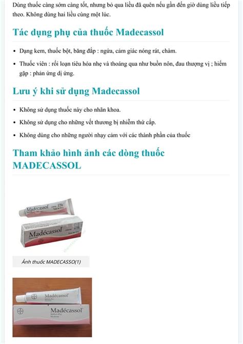 Madecassol PDF SlideShare.