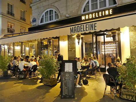 Madeleine restaurant. Location and contact. 7 boulevard de la Madeleine, 75001 Paris France. Chaussee-d'Antin La Fayette. 0.2 miles from Place Vendome. Website. +33 1 42 61 10 35. 