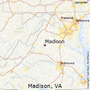 Madison, Virginia Maps