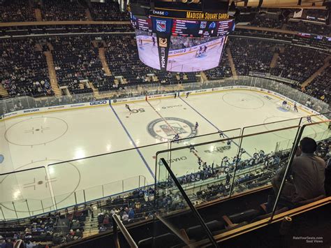 Madison Square Garden, section 312, home of New York …