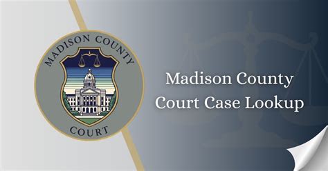 Madison county court schedule.  This office is charged with the processi...