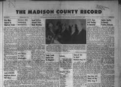 Madison county record. The Madison County Quorum Court passed a supplemental appropriation ordinance on Feb. 28 amending ordinance 2022-25 (the 2023 budget) and ordinance 2023-27 (the 2024 budget). Seven members of the court were present for the special meeting, with Matt Cleaver and Jerry Yates absent. 