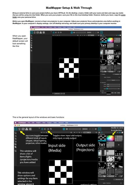 Madmapper manual. pdf), Text File (.  MadMapper 6.  MadMapper Tutorial - Free ...