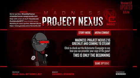 May 1, 2023 · Mod categories at MADNESS: Project Nexus Nexus - Mods and community. All games. . 