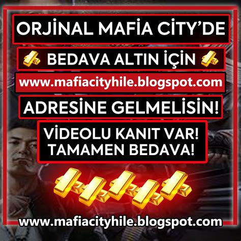Mafia city altın hilesi