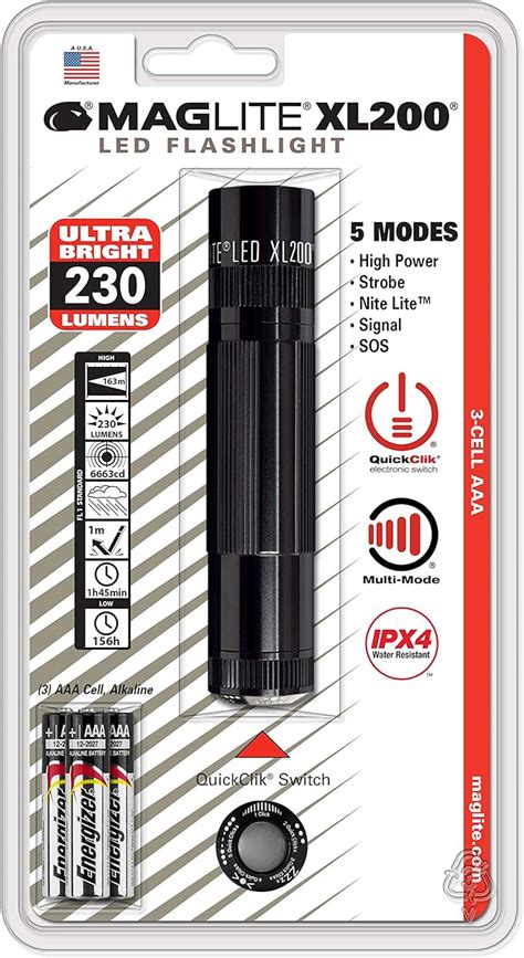 MagLite - XL200-S3016 Maglite XL200 LED 3-Cell …