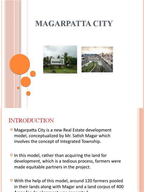 Magarpatta City PDF Stocks Economies - Scribd