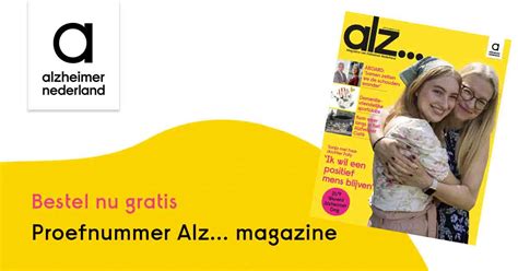 Magazine Alz... Alzheimer Nederland