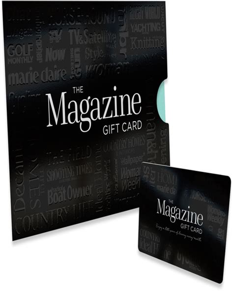 Magazine Gift Card Magazines e-gift vouchers Buy online