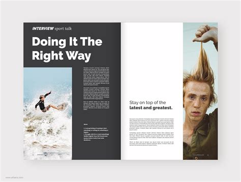 Magazine Interview Template Database