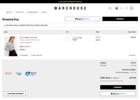 Magazine warehouse discount code. Warehouse Fashion promo codes, coupons & deals, April 2024. Save BIG w/ (8) Warehouse Fashion verified promo codes & storewide coupon codes. Shoppers saved an average of $17.43 w/ Warehouse Fashion discount codes, 25% off vouchers, free shipping deals. Warehouse Fashion military & senior discounts, student discounts, reseller codes … 