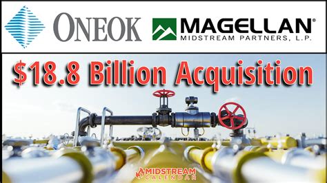 9 ago 2023 ... Tulsa-based ONEOK and Magellan Midstream Partners have more than 50000 miles of pipeline across the United States and now the two companies ...