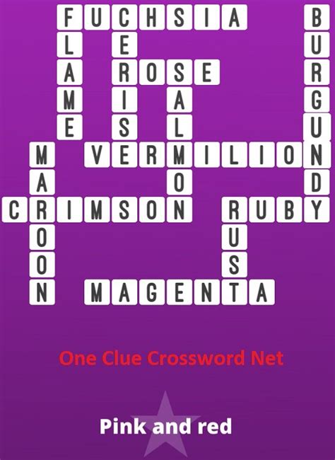 The Crossword Solver found 30 answers to "Magenta and maroon", 4 letters crossword clue. The Crossword Solver finds answers to classic crosswords and cryptic crossword puzzles. Enter the length or pattern for better results. Click the answer to find similar crossword clues . Enter a Crossword Clue Sort by Length # of Letters or Pattern Dictionary. 