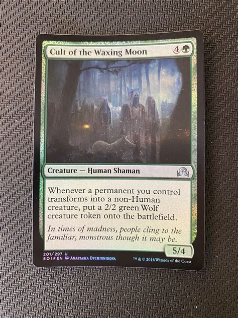 Magic - The Gathering (MTG): Cult of the Waxing Moon eBay