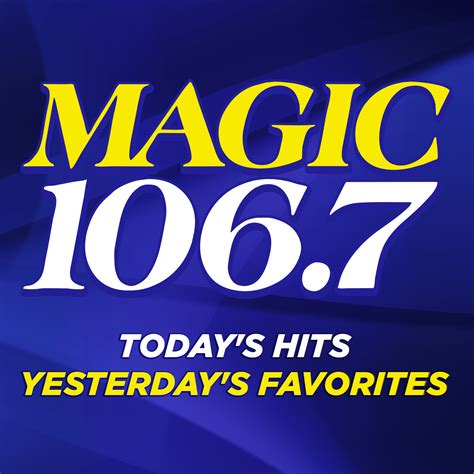 Magic 106 7. CIMJ-FM is a radio station located in Guelph, Ontario, Canada, that airs at 106.1 FM. Magic 106.1 serve the Kitchener-Waterloo market and plays a Hot Adult Contemporary radio format. The radio owned by Corus Entertainment, was signed on the air at July 1, 1969. Since July 2003 the station shifted to its present format. 