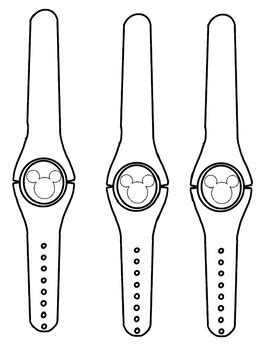 Magic Band Coloring Sheet