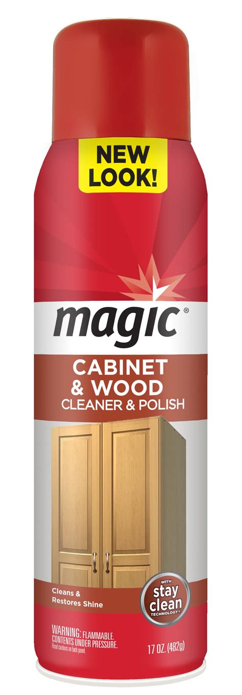 Magic Cabinet and Wood Cleaner and Polish 17 Ounce