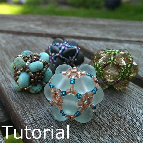 Magic Eight Beaded Bead Pattern/Tutorial Instant Download Etsy