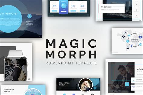 Magic Morph Powerpoint Presentation Template