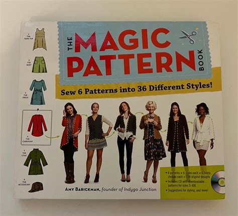 Magic Pattern Book Sew 6 Patterns Into 36 Differen