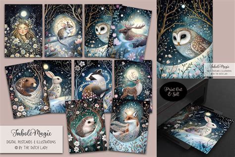 Magic Postcard Set