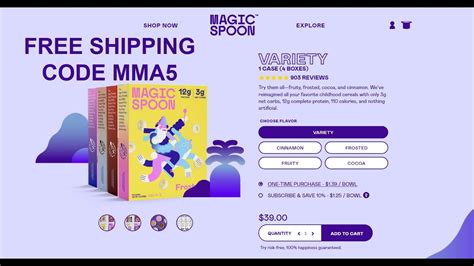 Magic Spoon Discount Code YouTube