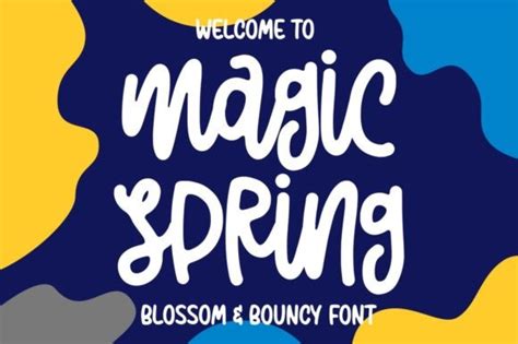 Magic Spring Font Dafont Com