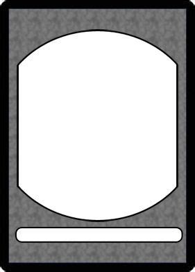 Magic The Gathering Token Template