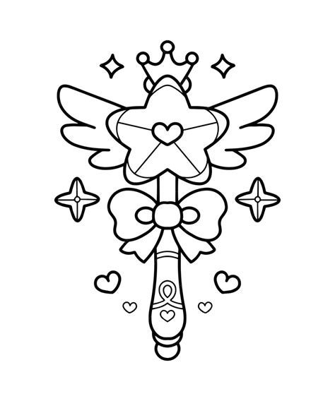 Magic Wand Coloring