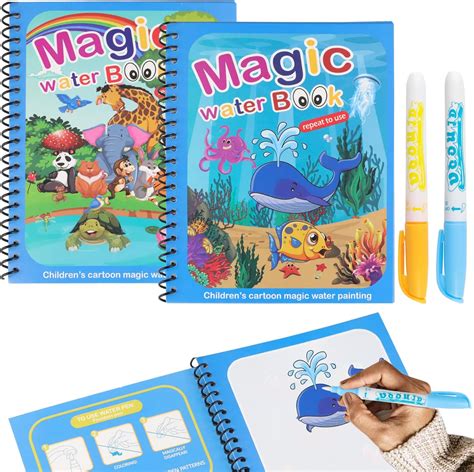 Magic Water Coloring Book