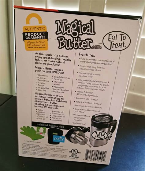 The Magical Butter is a bit confusing. For example, the instructions also say it's "great for lotions!" So is the machine a specialized tool for savvy home cooks, a DIY device for ladies who craft, or, as I began to suspect with increasing likelihood, a pseudomedical device for consumers of marijuana?. 