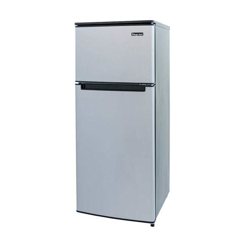 Whether you're college-bound or simply want a little extra refrigerator space in your home, office, or break room, the Magic Chef 2 Door, 4.5 cu. ft. Energy Star Compact Refrigerator has the food storage. 