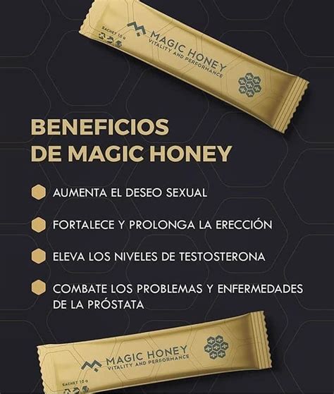 Magic Honey Para Que Sirve. La solución a tus problemas en la intimidad viene en una caja de 24 sobres y se llama magic honey. Al ser 97% miel pura de abeja magic honey es un producto muy versátil a la hora de consumirlo.. 