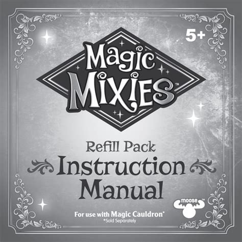 Magic mixies instructions pdf. 4 Magic Mixies Cauldron Instructions 2022-03-06 Teenage Witch, and fantasy series featuring witches • A mystical, fun, and empowering book of spells that will have any child enthralled by the magical world • Great for millennial parents who want to encourage imagination, creativity, and play • You'll love this book if you love books like ... 