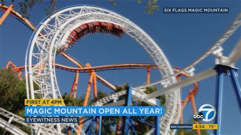 Magic mountain opening times. Things To Know About Magic mountain opening times. 